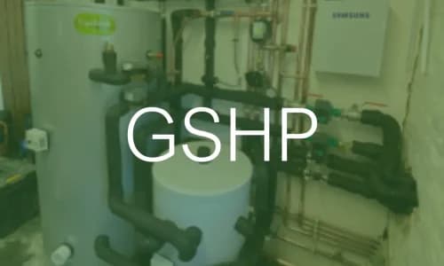 Heat pump installation in Devon - GSHP card