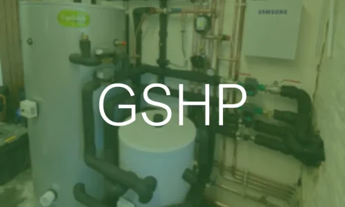 Heat pump installation in Devon - GSHP card